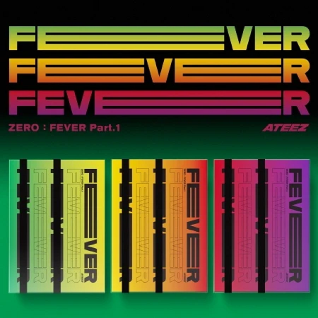 Ateez 5th Mini Album - Zero: Fever Part.1