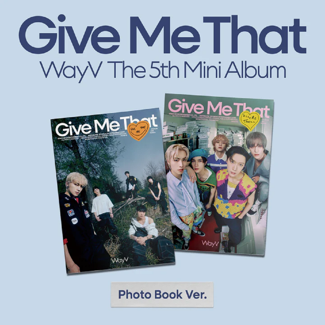 WAYV - GIVE ME THAT 5TH MINI ALBUM PHOTO BOOK