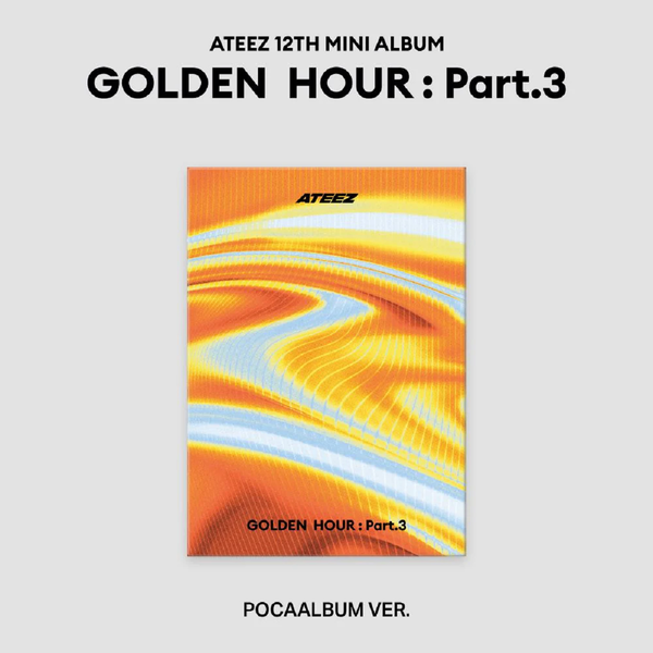ATEEZ - 12th Mini Album [GOLDEN HOUR : Part.3] (POCAALBUM VER