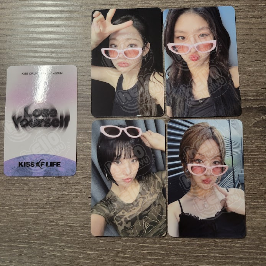 Kiss of Life "Lose Yourself" - OFFICIAL APPLEMUSIC PRE-ORDER BENEFIT CARD