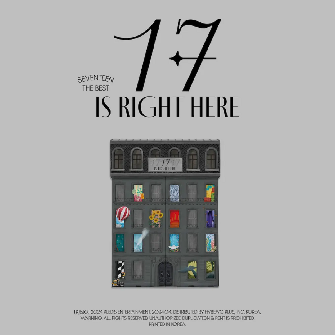 SEVENTEEN - 17 IS RIGHT HERE BEST ALBUM PHOTOBOOK HERE VERSION