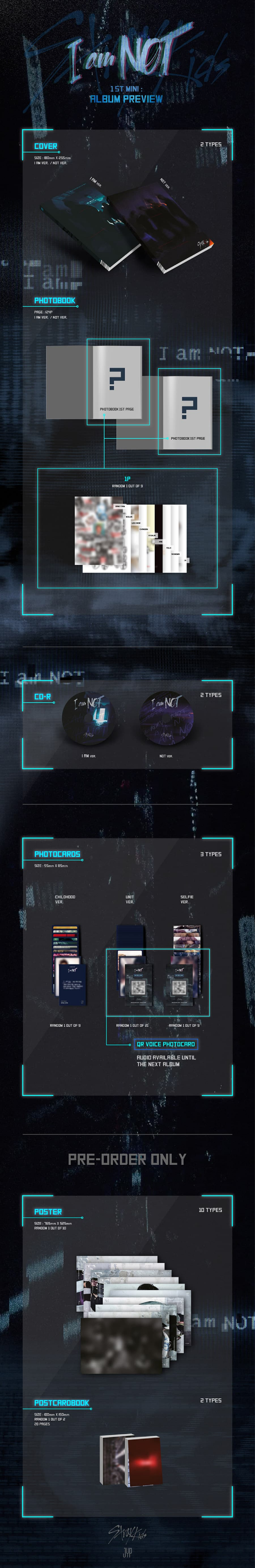 Stray Kids 1st Mini Album - I am NOT
