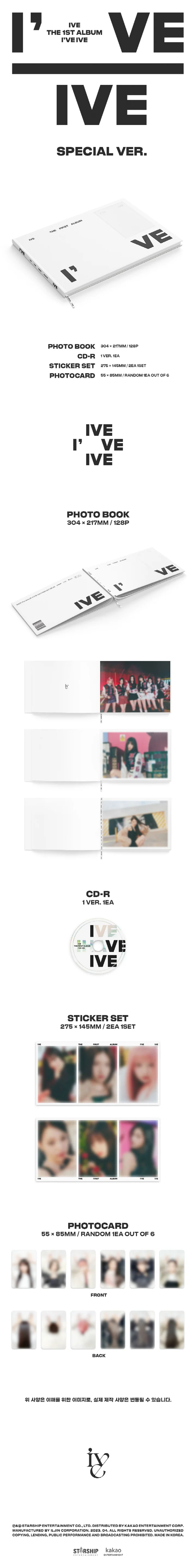 IVE - [I'VE IVE] 1st Album Special Version