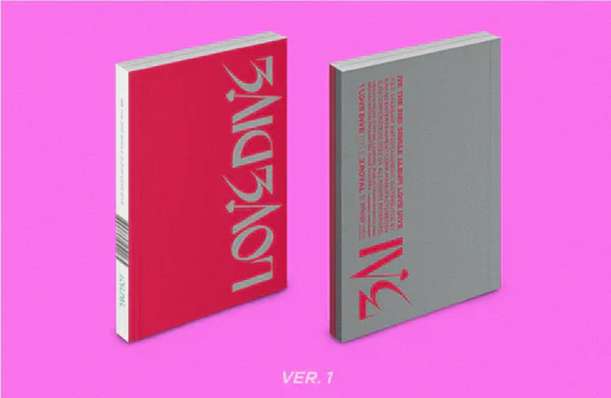[IVE] 2nd Single Album [LOVE DIVE] version 1