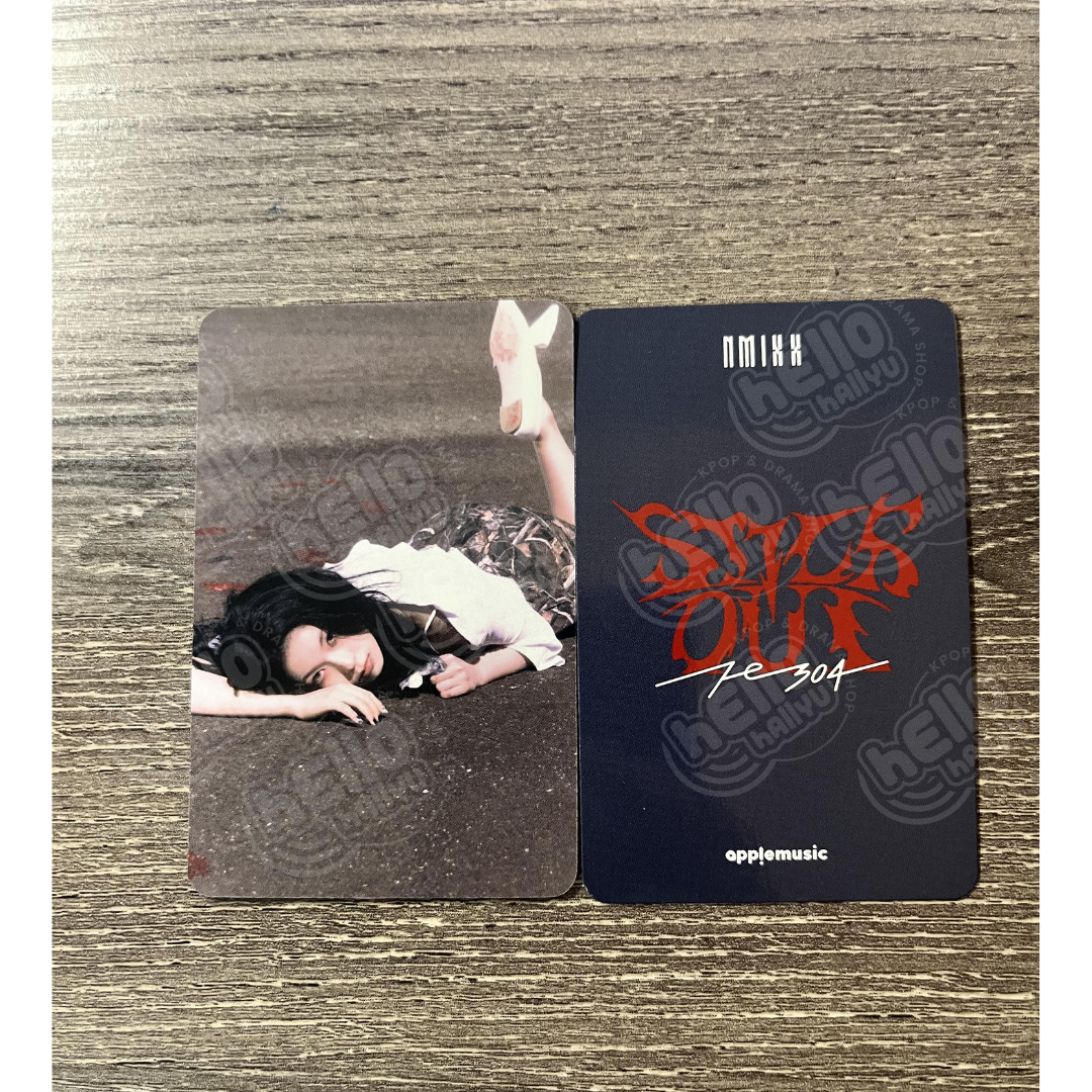 NMIXX "Fe3O4: STICK OUT" - Apple Music Pre-Order Benefit Photocard Round 2