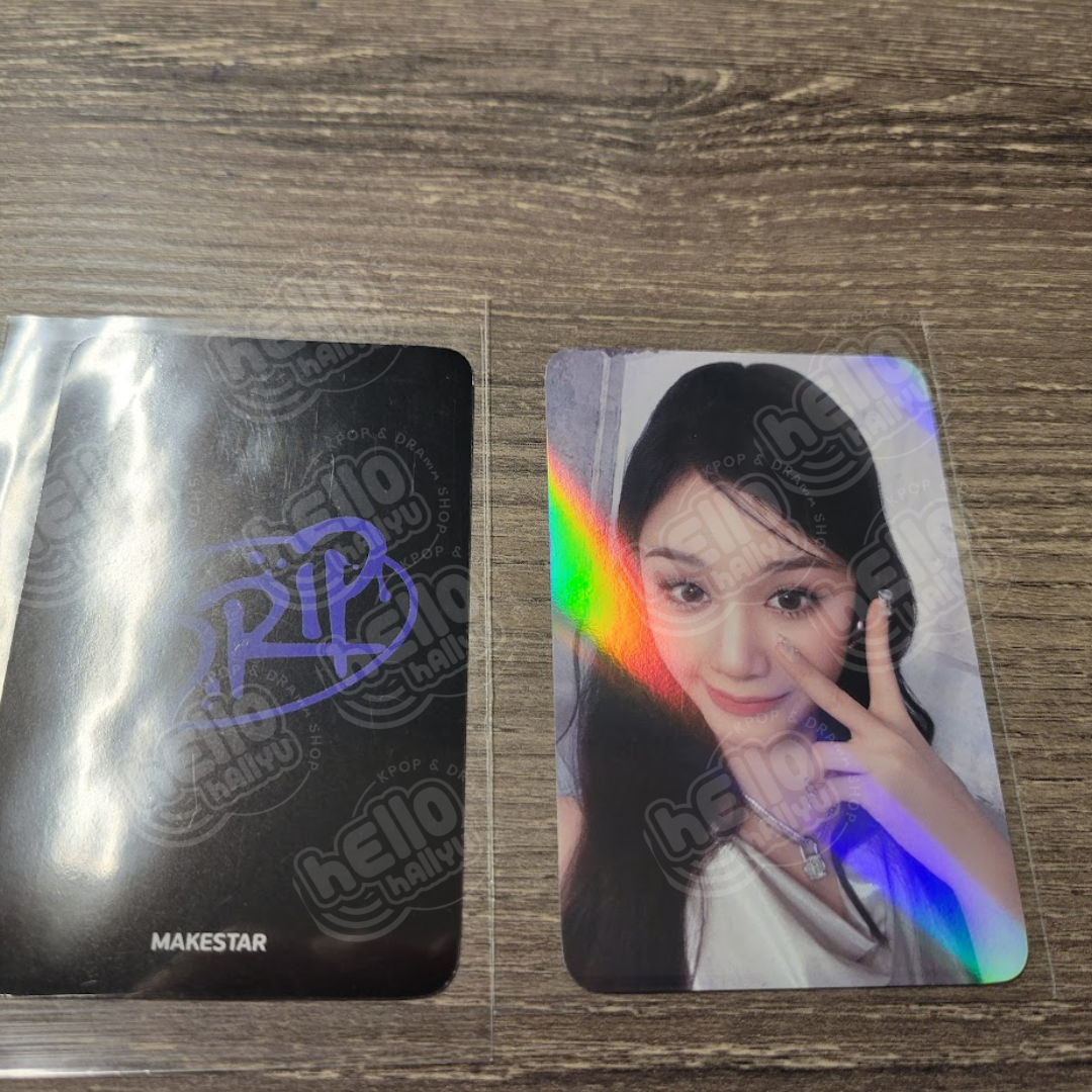 Babymonster - "DRIP" 1st Full Album - MAKESTAR Pre-Order Benefit Photocard (HOLO)