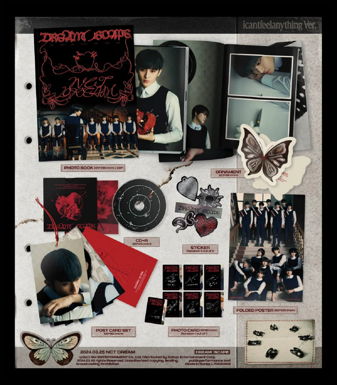 NCT DREAM - DREAM SCAPE 5TH MINI ALBUM PHOTOBOOK VER. SET