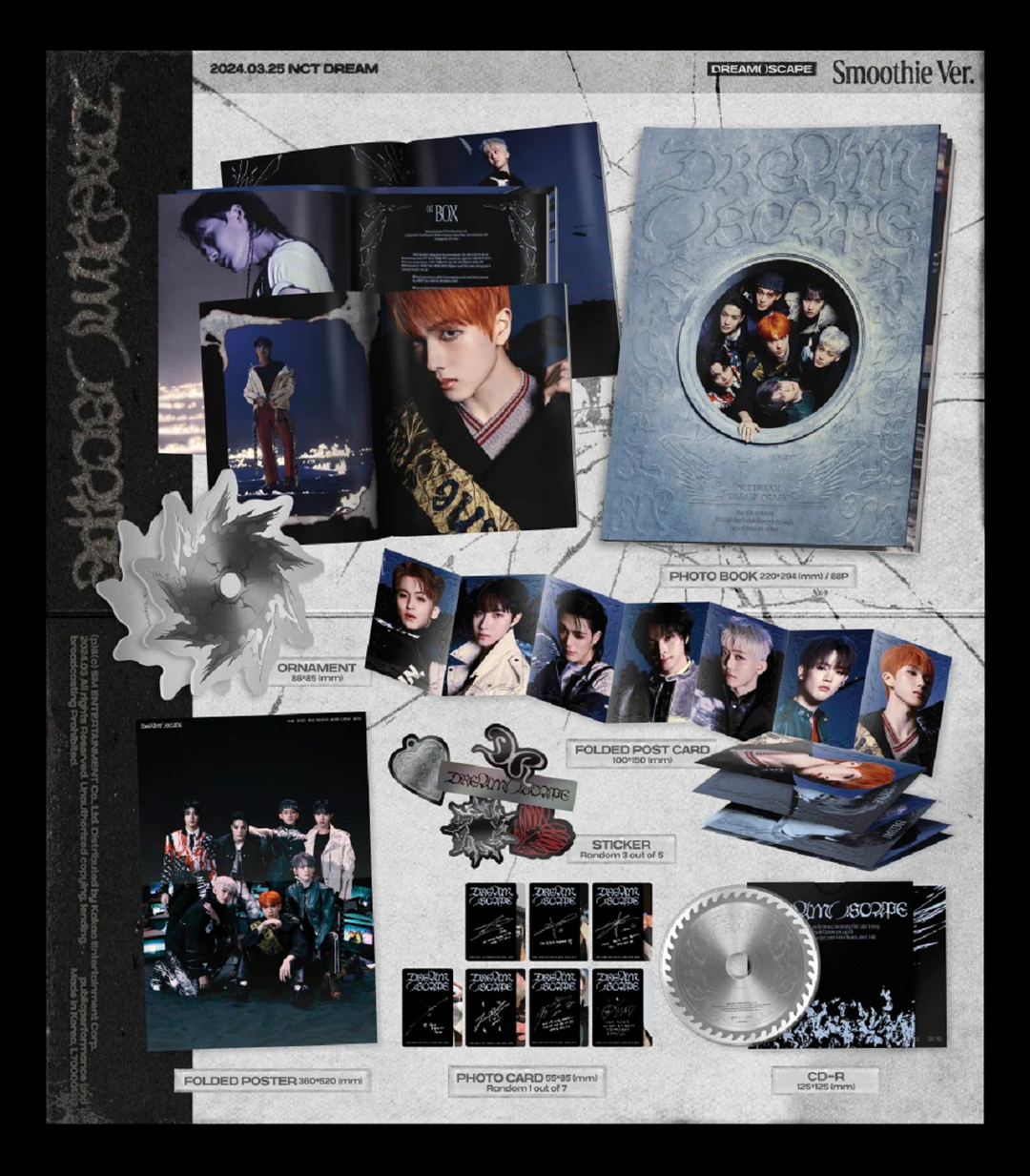 NCT DREAM - DREAM SCAPE 5TH MINI ALBUM PHOTOBOOK VER. SET