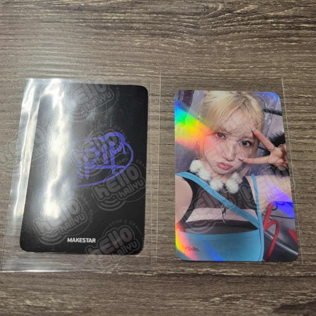 Babymonster - "DRIP" 1st Full Album - MAKESTAR Pre-Order Benefit Photocard (HOLO)