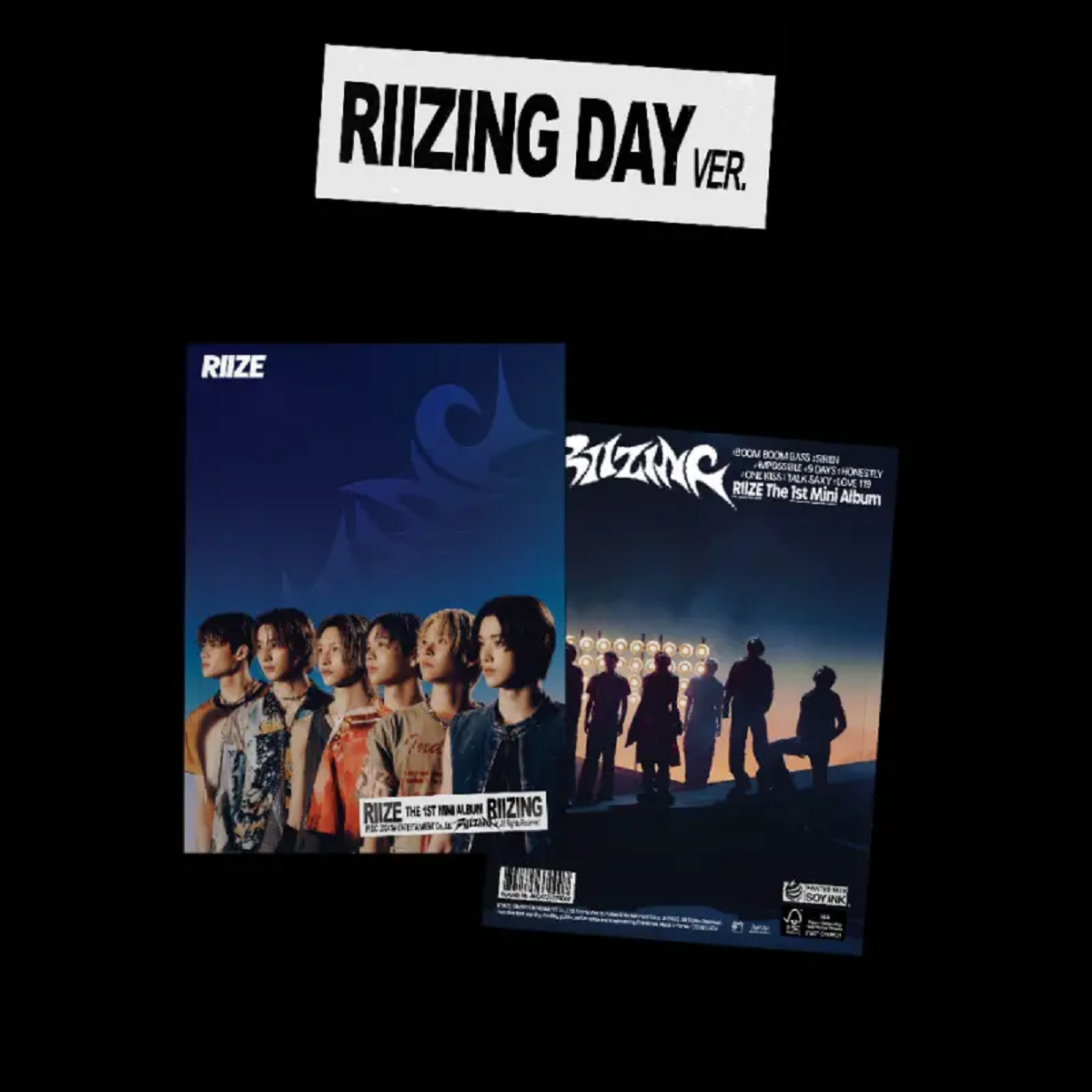 RIIZE - 1st Mini Album 'Riizing' Photo Book Ver. (Set 3 Versioni) + Poster E Photocard In Omaggio - 2