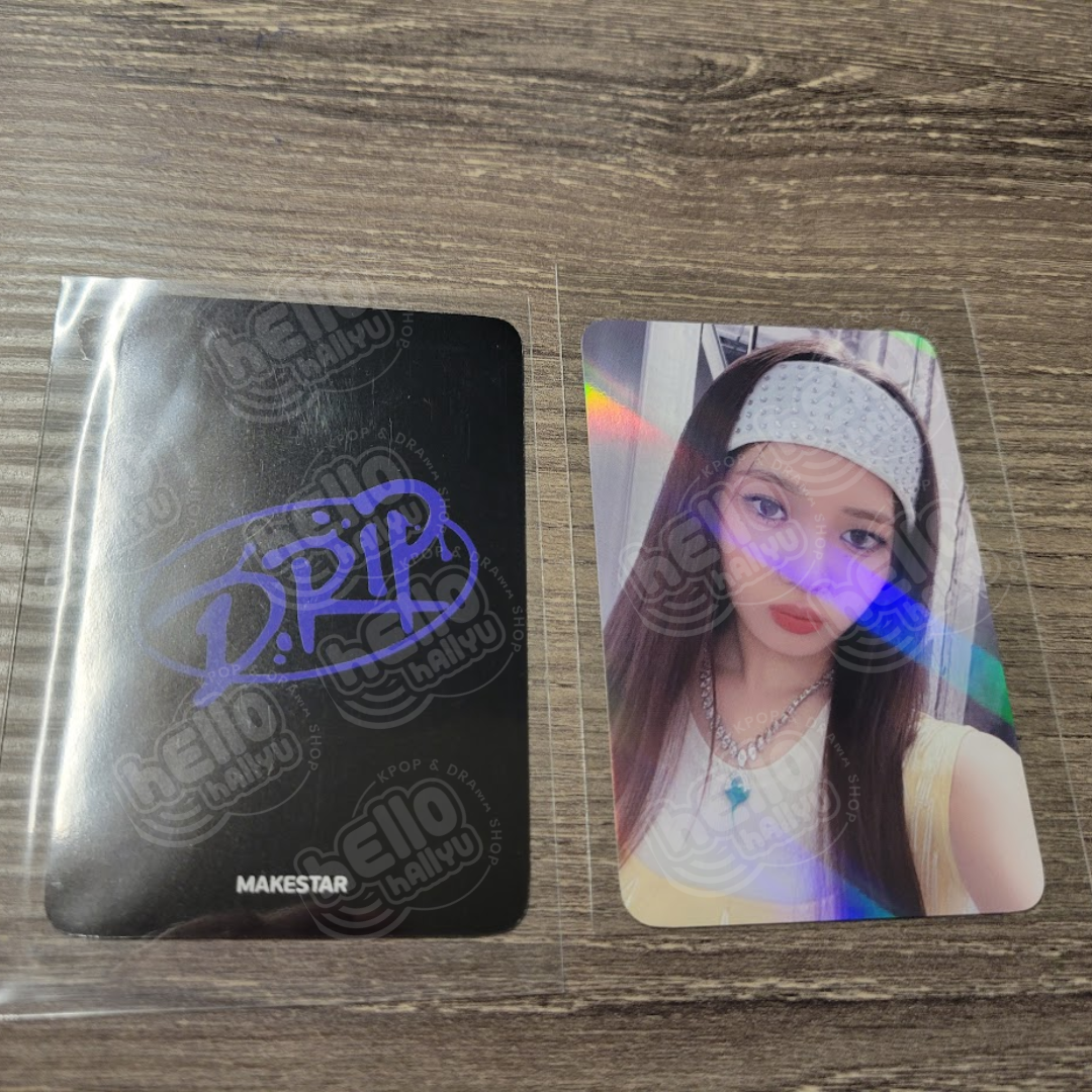 Babymonster - "DRIP" 1st Full Album - MAKESTAR Pre-Order Benefit Photocard (HOLO)