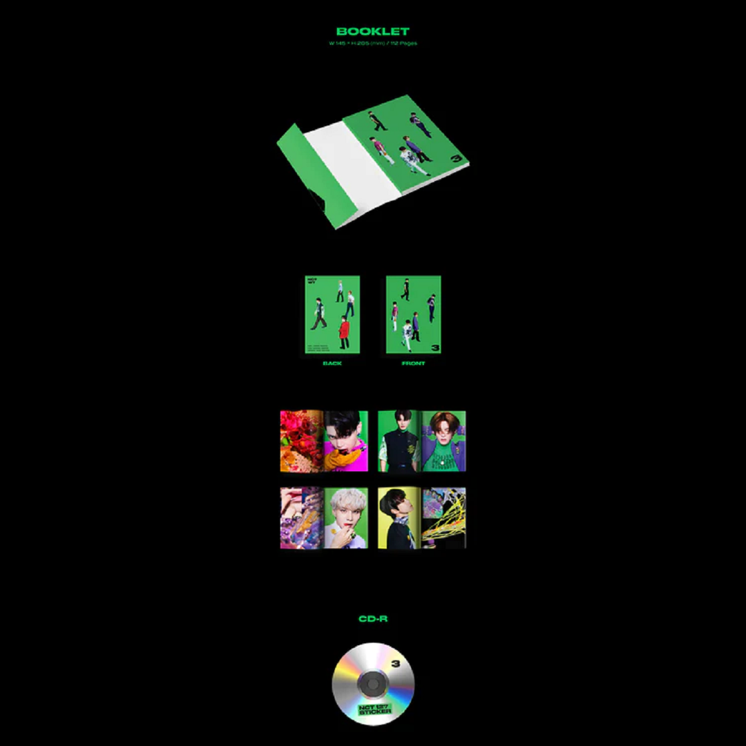 NCT 127 - 3RD FULL ALBUM STICKER STICKY VER.