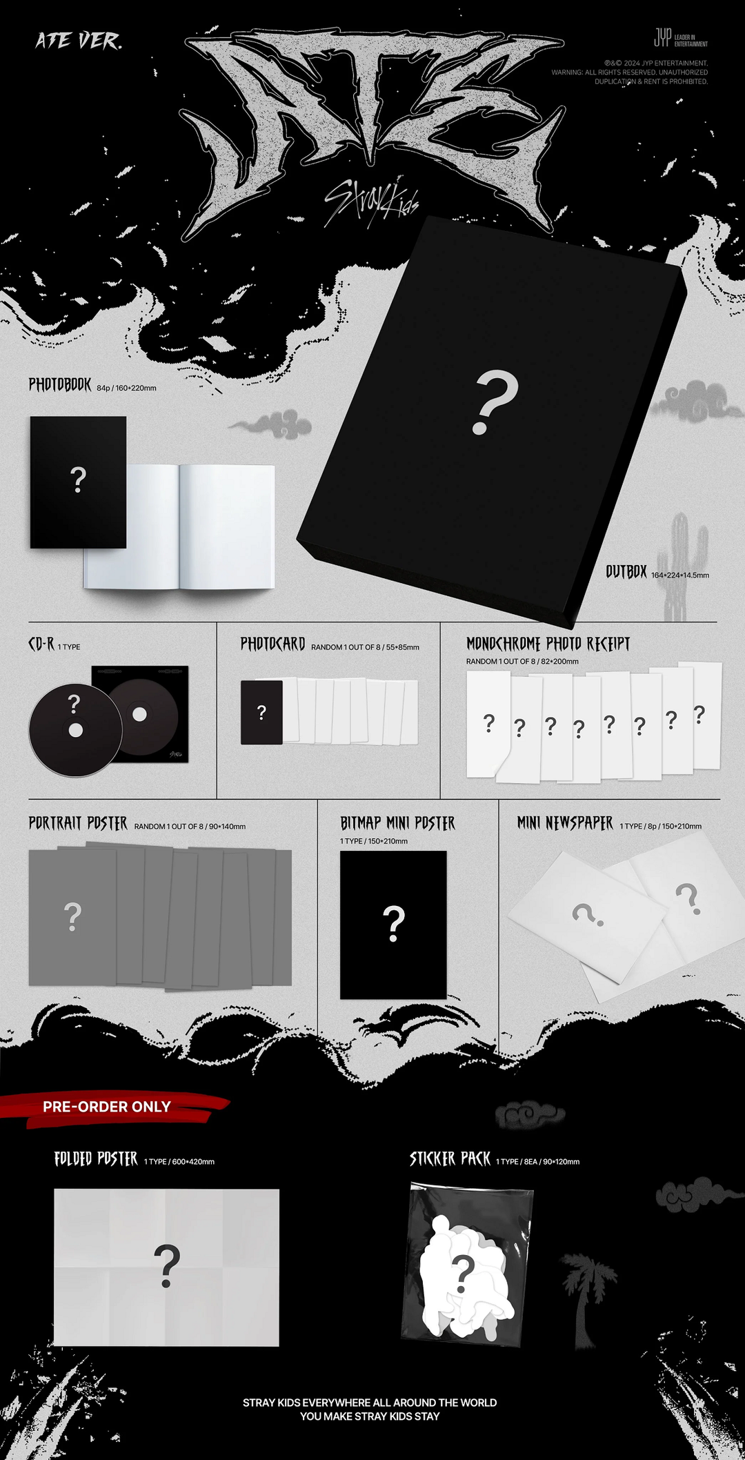 STRAY KIDS - ATE ALBUM -LIMITED VER