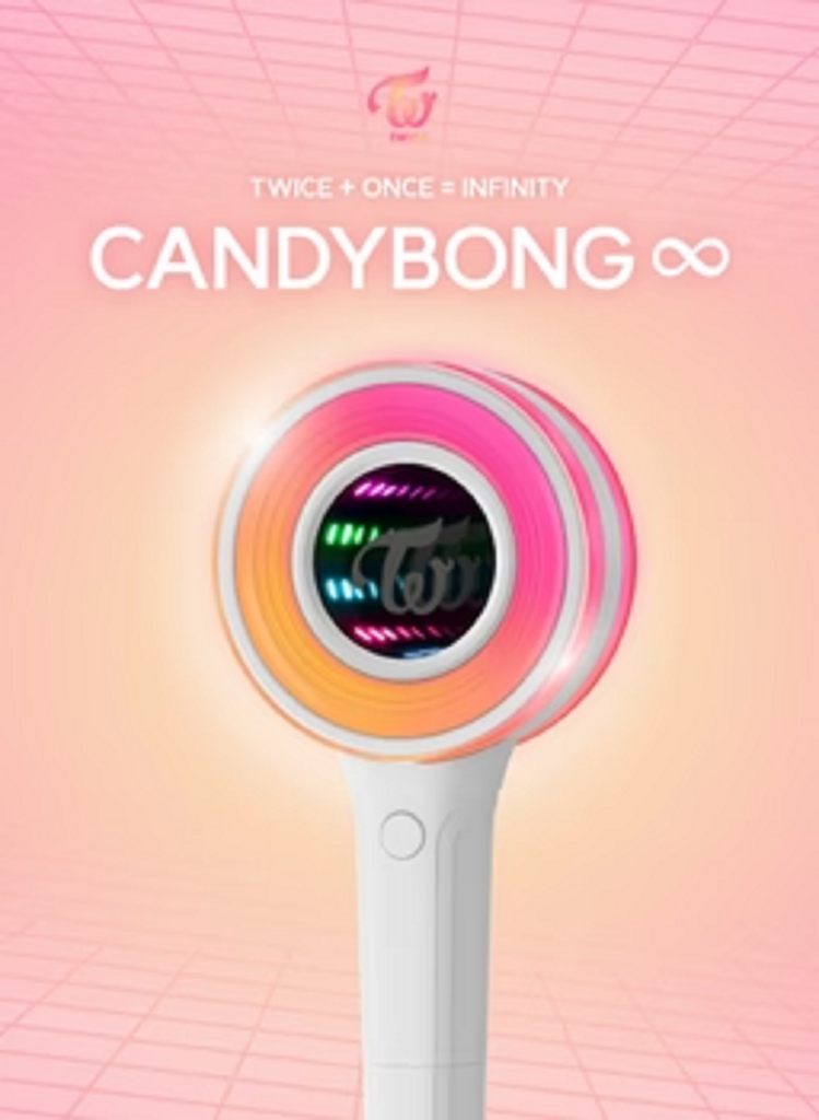 TWICE CANDYBONG ∞【2本セット】 TWICE - CANDYBONG ∞ OFFICIAL LIGHT STICK – Hello Hallyu Kpop
