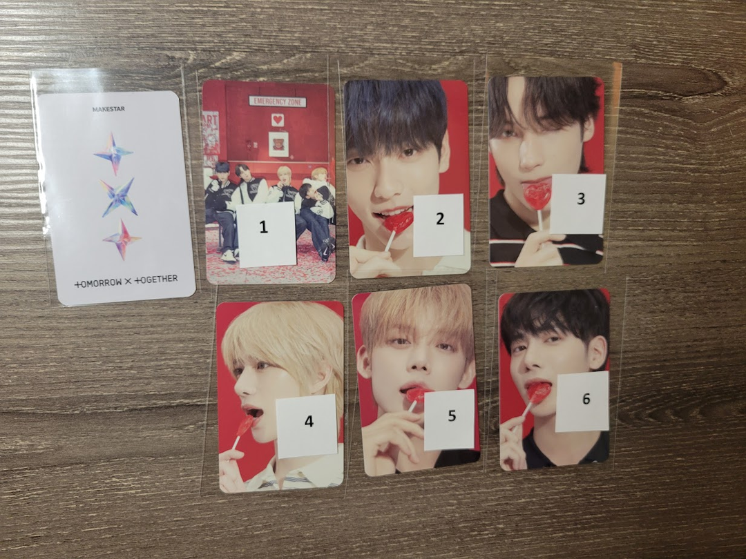 TXT "SANCTUARY" - Makestar Pre-Order Benefit Photocard