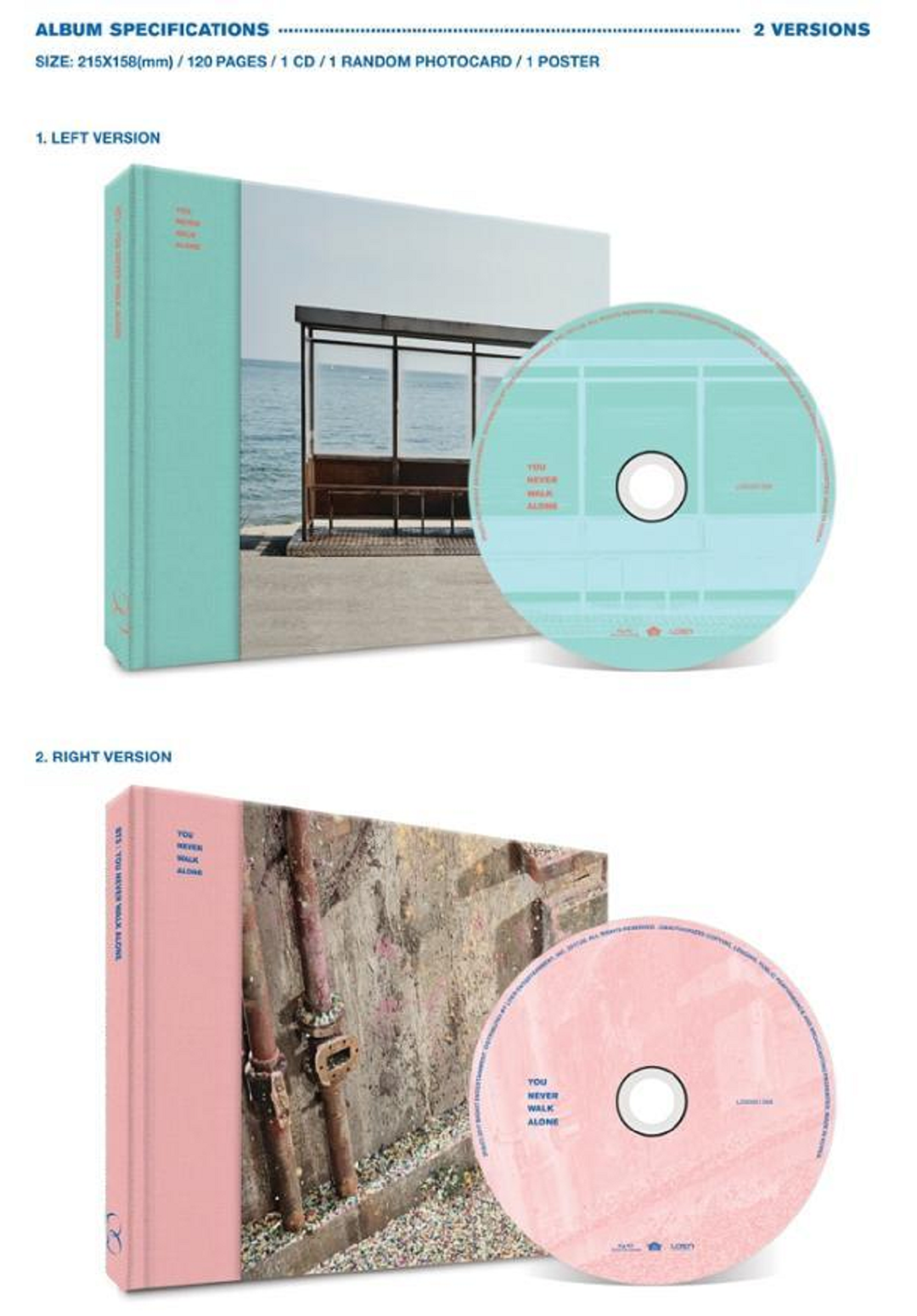 BTS' 2nd Special Album - You Never Walk Alone
